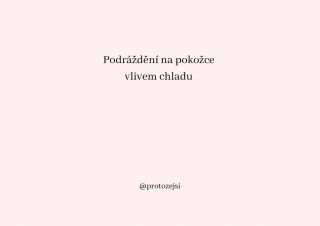 ❄️ Podráždění pokožky z chladu: proč vzniká a kdo je na něj citlivější? Včera jsme si povídali o chladové kopřivce – ale...