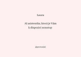 Znáte naši AI asistentku Lauru? 🤖👩🏻‍💻 Vzhledem k velmi častým dotazům, kterých byly desítky až stovky denně/týdně, jsme...